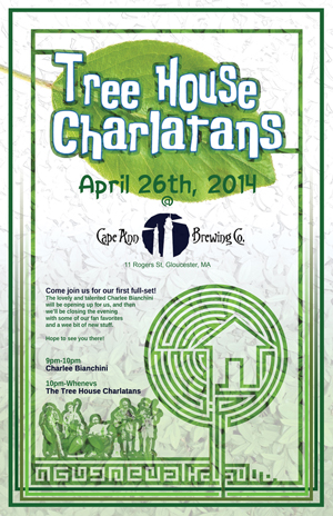 The Tree House Charlatans to headline at the Cape Ann Brewery